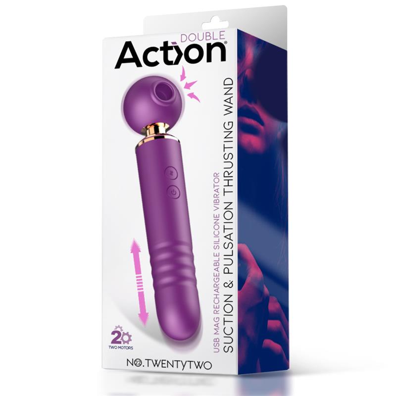 No TwentyTwo Succionador 3 en 1 con Pulsacion y Thrusting