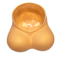 Cuenco Vacia Bolsillo Forma Testiculos Dorado