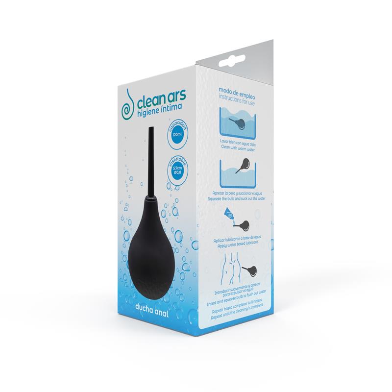 Ducha Anal Negra 120 ml