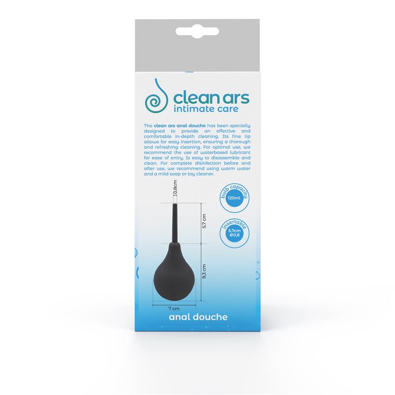 Ducha Anal Negra 120 ml