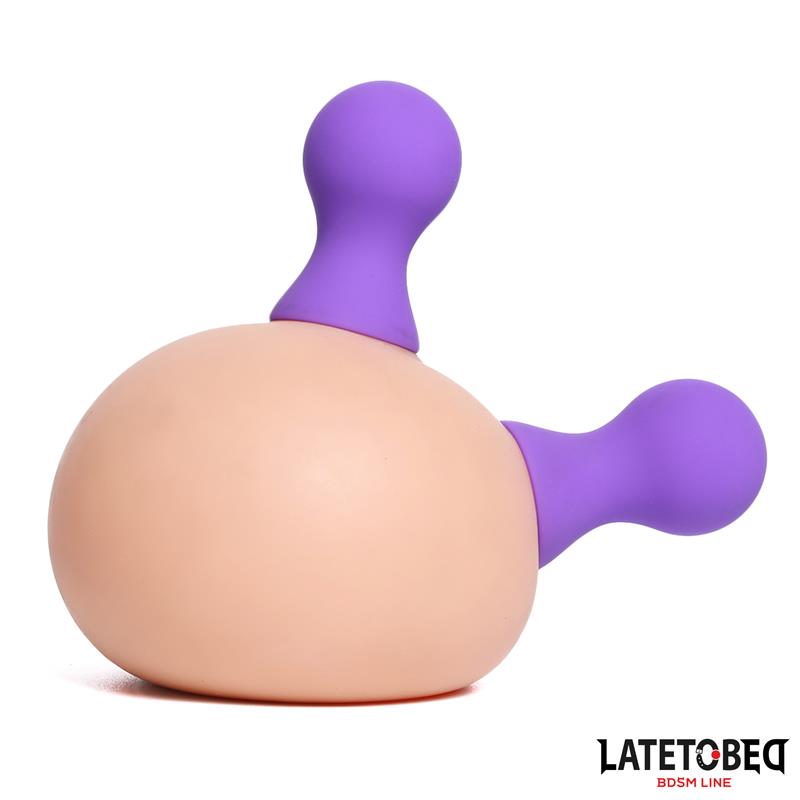 Succionador Pezones Silicona Purpura