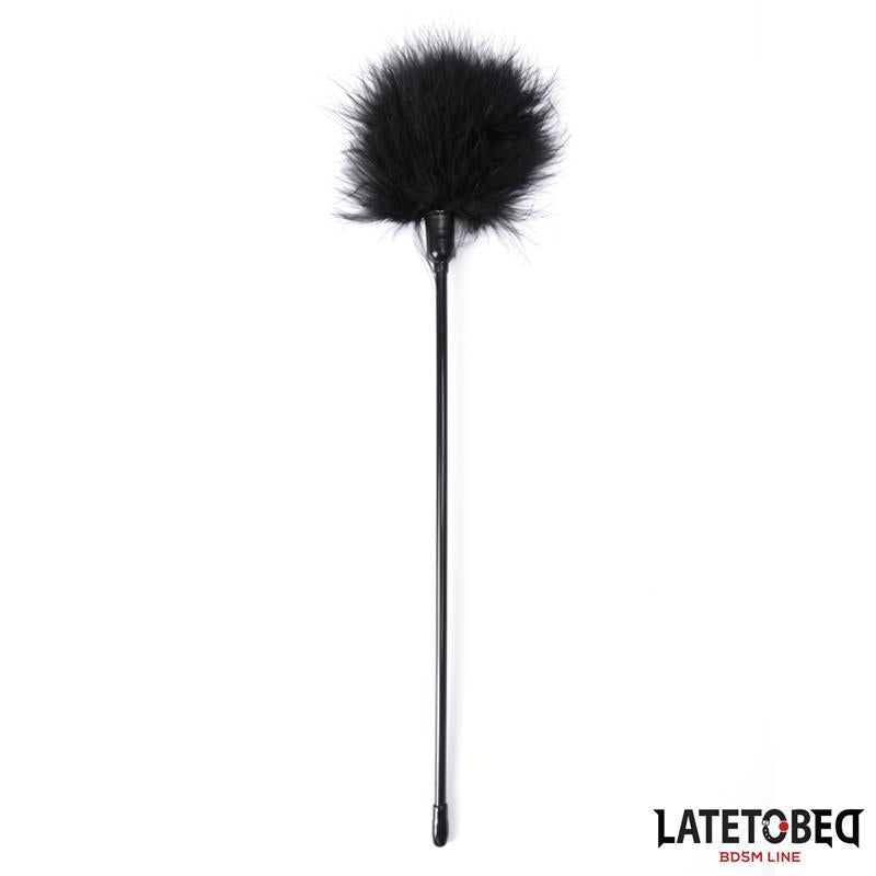 Plumero Clasico Negro 41cm