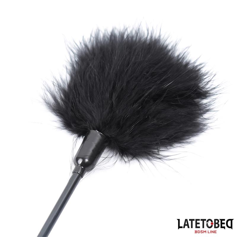 Plumero Clasico Negro 41cm