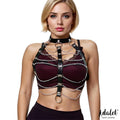 Hilda Arnes de Pecho con Cadenas Cuero Vegano Talla Unica