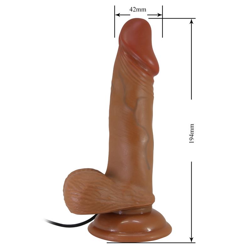 Zebulon Vibrador Realista 76