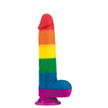 Dildo Prider 9 Silicona Liquida LGBT
