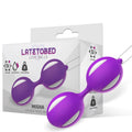 Misha Bola de Kegel Doble Silicona Purpura