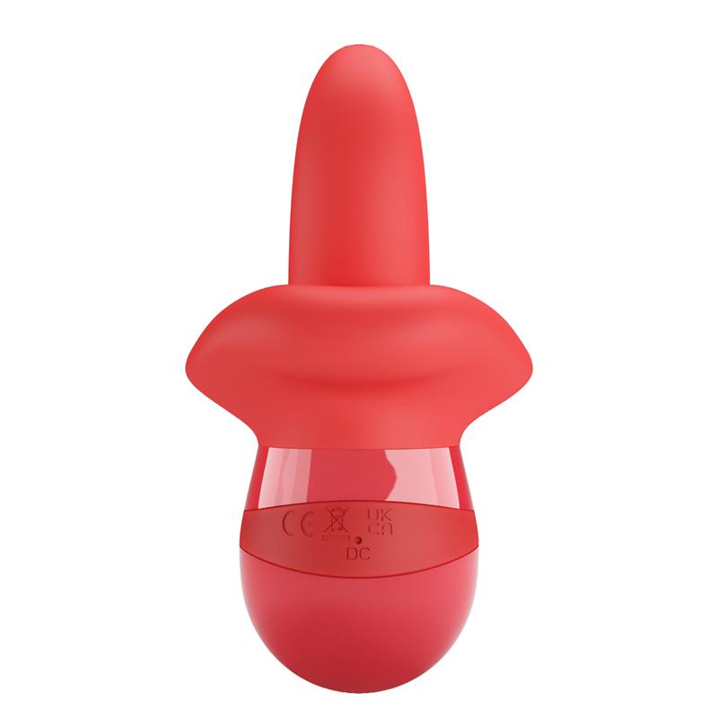Obelia Estimulador con Vibracion y Movimiento Lengua