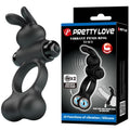 Yusuf Anillo para el Pene con Bolas de Metal 2x33gr