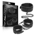 Set de Collar y Esposas para Munecas Cuero Vegano