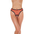 Tanga Abierto Rojo Talla Unica
