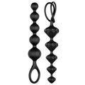 Set 2 Cadenas Anales Color Negro