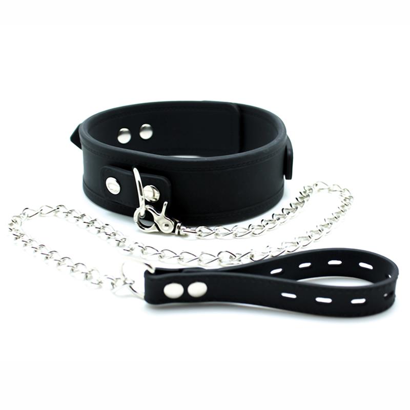 Collar con Correa Silicona