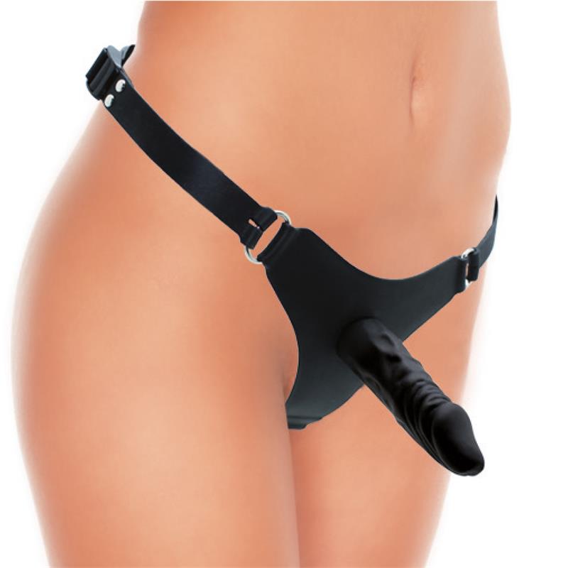 Arnes con Dildo Silicona 12 cm