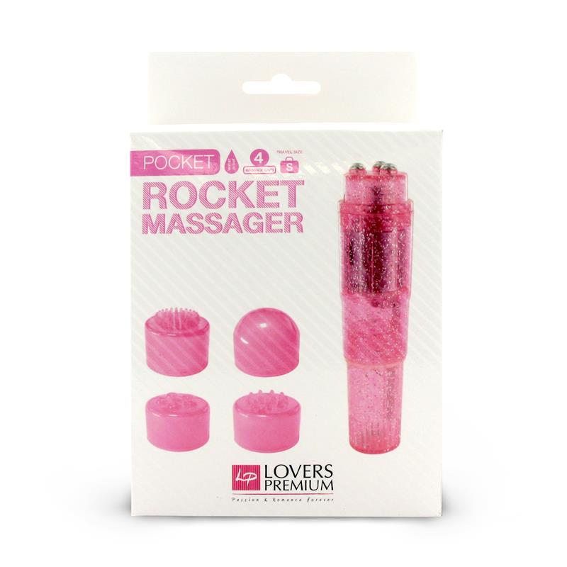 Masajeador Pocket Rocket Rosa