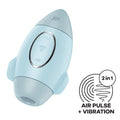Mission Control Succionador y Vibrador Azul