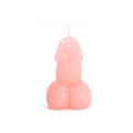 Vela Forma de Pene Rosa