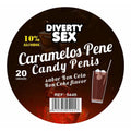 20 Caramelos Forma de Pene Sabor Ron Cola