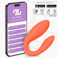Juguete para Parejas con APP Flexible Salmon