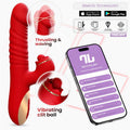 Ascen Vibrador con Thrusting y Waving y APP USB Magnetico