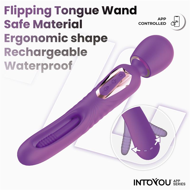Salma Masajeador con Flipping Tongue y Vibracion con App