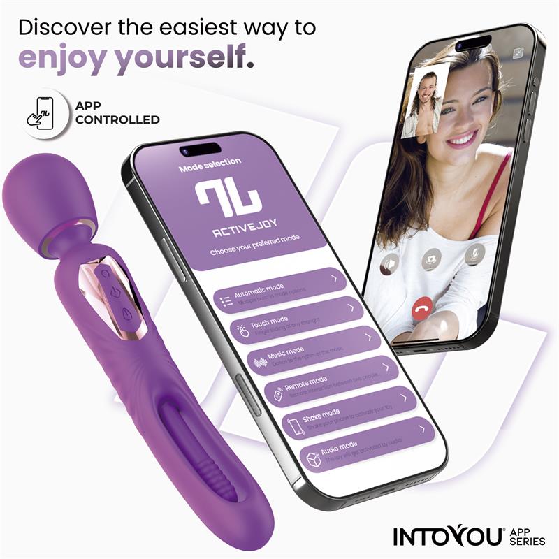 Salma Masajeador con Flipping Tongue y Vibracion con App