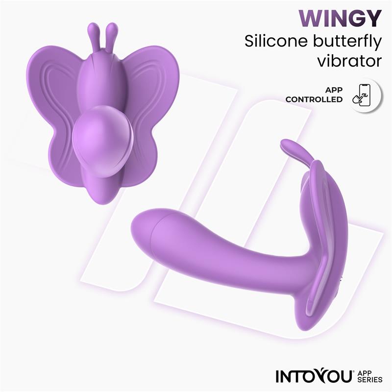 Wingy Estimulador Mariposa con APP Lavanda