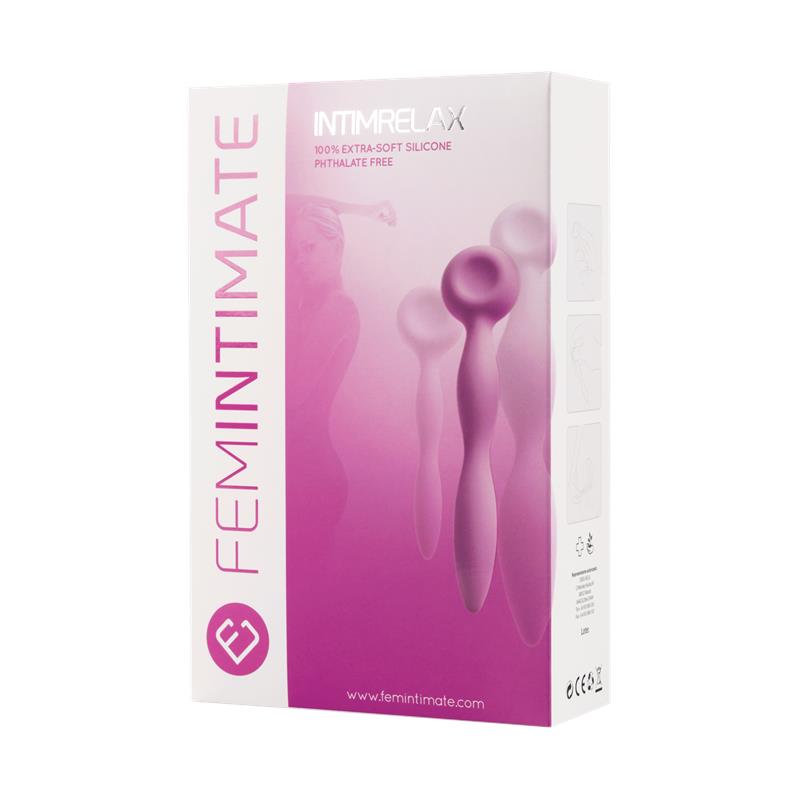 Dilatadores Vaginales Intimrelax Rosa Silicona