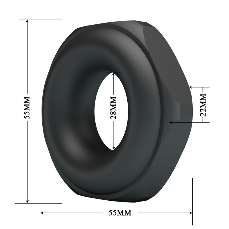 Jarvius Anillo para el Pene Silicona Mode 14