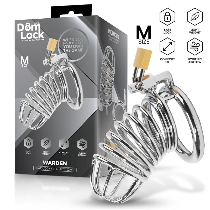 Warden Jaula para el Pene Talla M