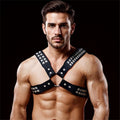 Adonis Arnes Masculino para el Pecho Cuero Vegano